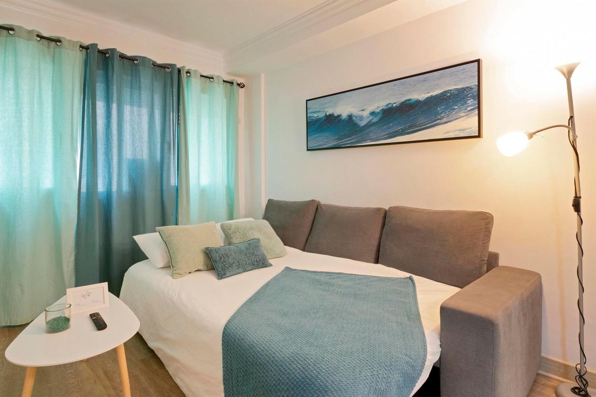 Apartamento Blue Waves - Free Parking El Médano Exterior foto