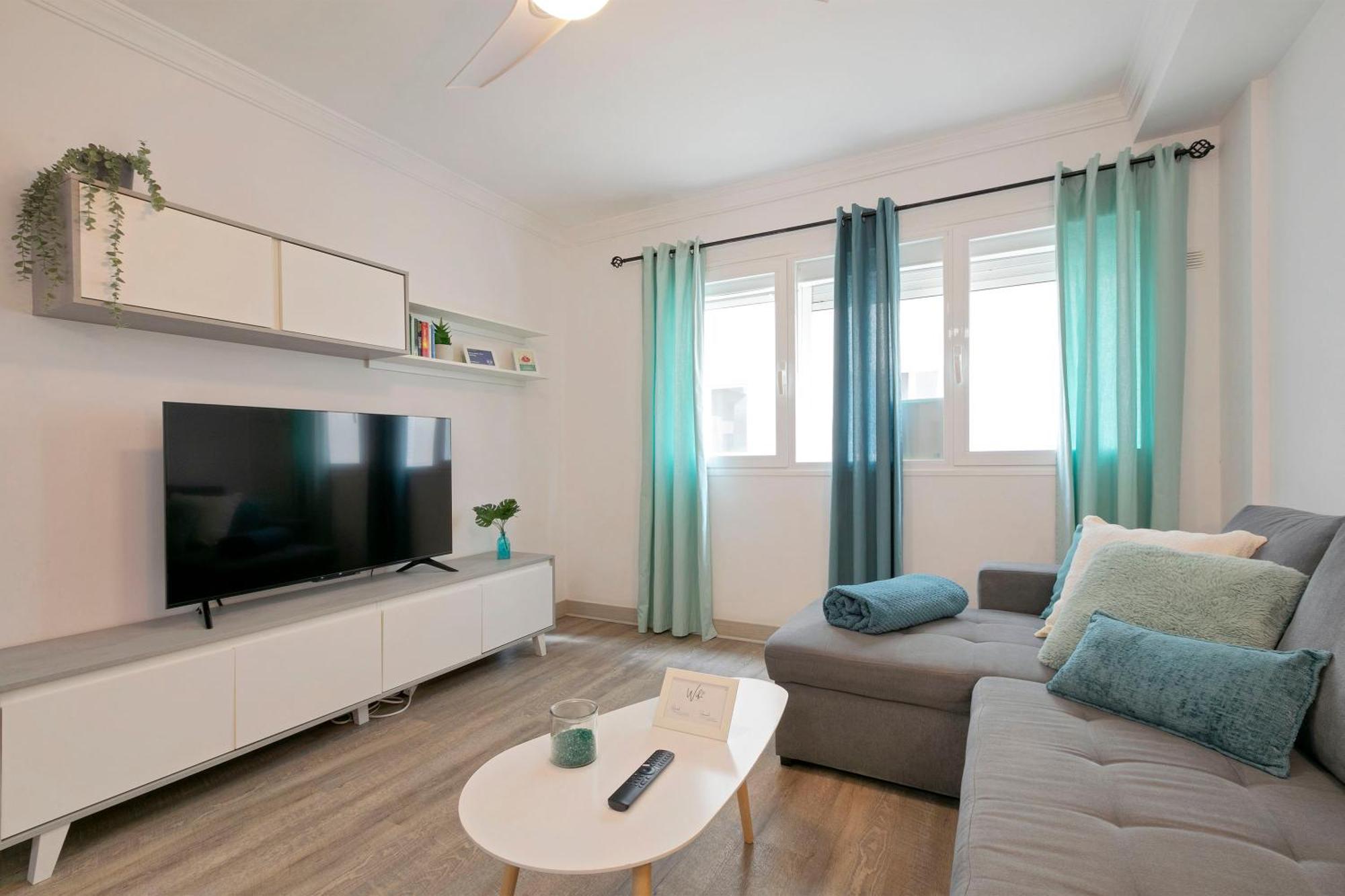 Apartamento Blue Waves - Free Parking El Médano Exterior foto